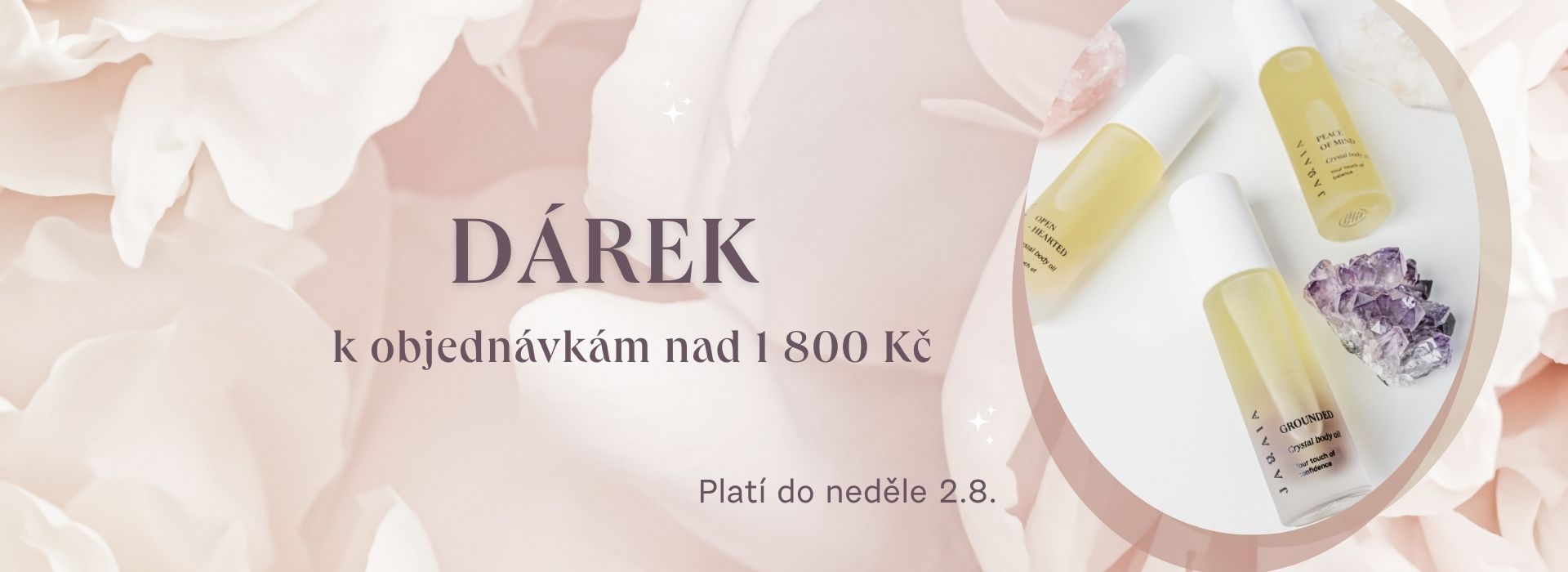 akce dárek při nákupu nad 1800 Kč