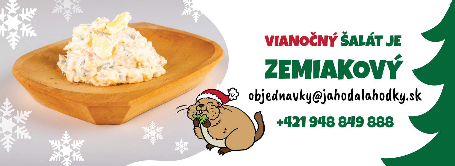 Vianočný šalát je zemiakový