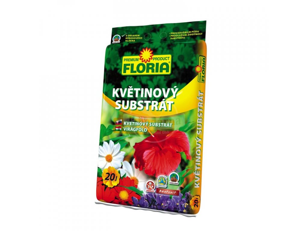 4367 1 floria kvetinovy substrat 20 l