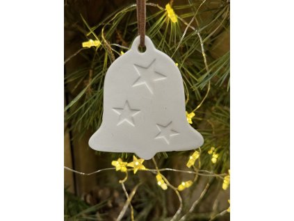 Keramika bílá Zvonek