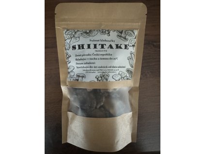 Shiitake - Sušené kloboučky 20g