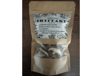 Shiitake - Krájené plátky 20g