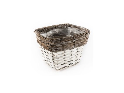 Obal proutí 20 cm čtverec přírodní