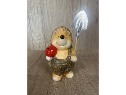 Ježek s lopatkou -  1ks.