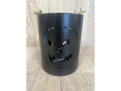 Lucerna nazlobená dýně - kov - malá