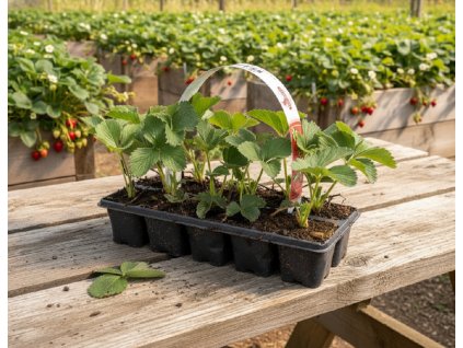 Jahodník 'Albion' 10 ks v platu zakořeněné