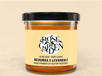 Džem Rose Garden Meruňka s levandulí 160 g