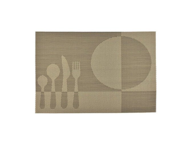 Prostírání Food  -  zlatá                                                                  (30x45cm)
