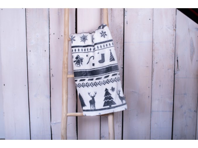 Deka mikroplyš 150x200cm - Christmas