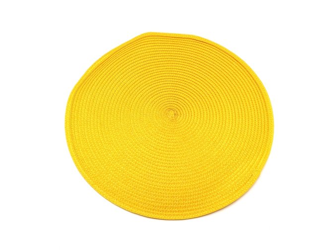 Prostírání kulaté Ø35cm-Žlutá