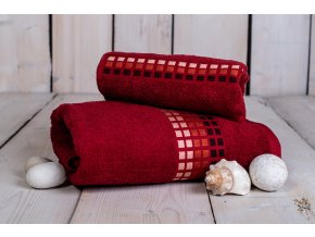 Ručník/Osuška DARWIN-Vínová - 70x140cm