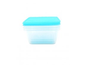 Dóza na potraviny 3507-1,2l- 3ks-Modrá-Plast