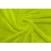 Mikroplyšové prostěradlo - zelené - 90x200cm