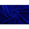 Mikroplyšové prostěradlo- tmavě modré - 90x200cm
