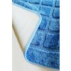 Koupelnová předložka KOSTKA-Modrá(50x80cm)
