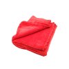 Deka mikroplyš 150x200cm - Textura-Červená-Vlny