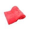 Deka mikroplyš 150x200cm - Textura-Červená-Vlny