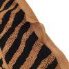 Osuška zebra 70x140-hnědá