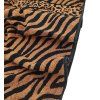 Osuška zebra 70x140-hnědá