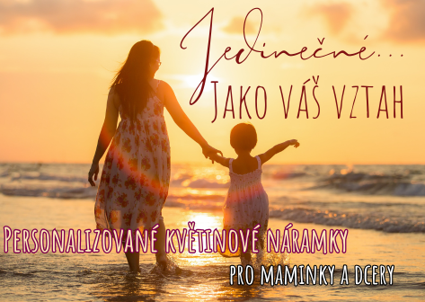 Personalizované náramky pro maminky a dcery