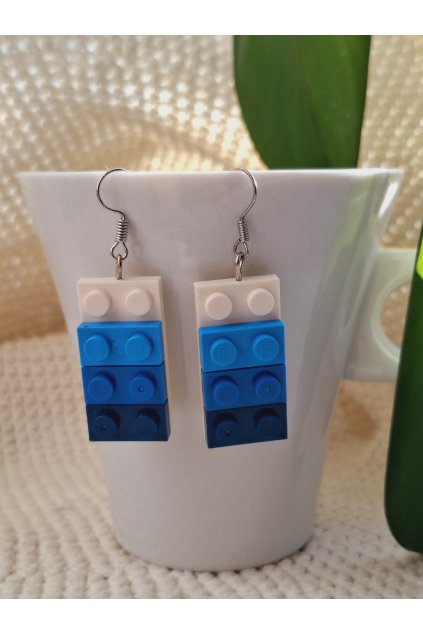 LEGO náušnice - Na vodě