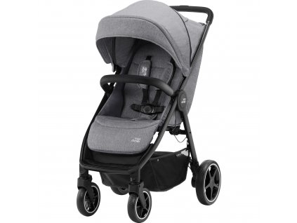 Kočárek B-Agile R, Elephant Grey/Black