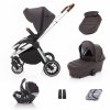 SET kočárek Move+ korba+adaptéry+autosedačka, Rocky Grey/Silver