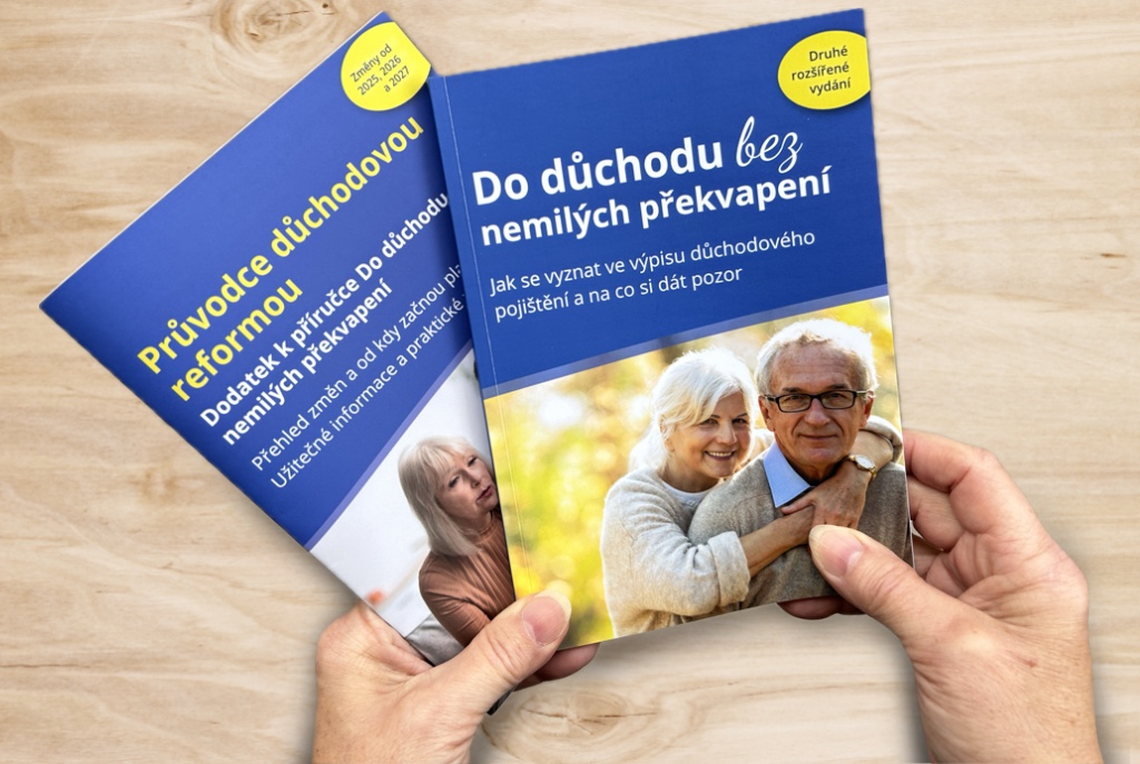 Servisní stránka příručky Do důchodu bez nemilých překvapení