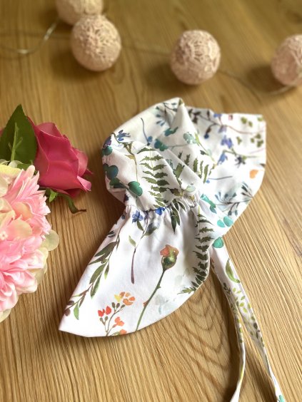 Bavlněný klobouček Mullet SPRING - Holčička