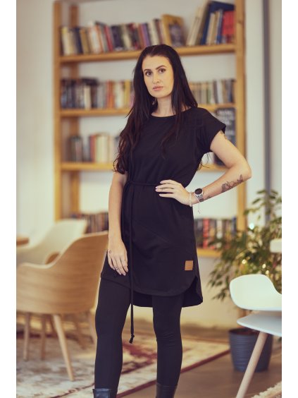 Šaty TRIPLE BLACK - Maminka