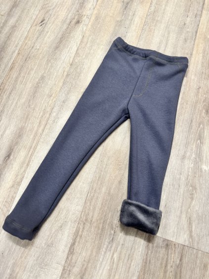 Dětské Hřejivé zimní TERMO LEGÍNY DARK GREY WARMKEEPER