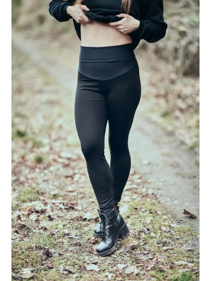 NYLON PUNTO legíny s extra vysokým STAHUJÍCÍM pasem - Dámské