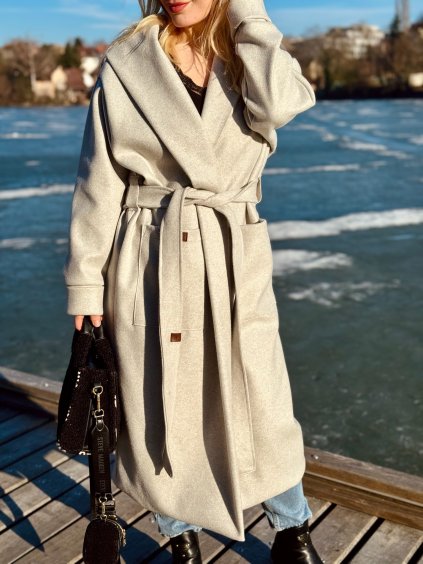DÁMSKÝ OVERSIZE kabát Sporty LONG