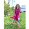 Šaty #MULLETDRESS RASPBERRY - Holčička