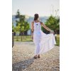 DÁMSKÉ Šaty MARSEILLE WHITE mušelín