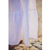 DÁMSKÉ Šaty MARSEILLE WHITE mušelín