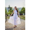 DÁMSKÉ Šaty MARSEILLE WHITE mušelín