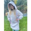 Hřejivá DÍVČÍ mikina FLEECE HOODIE Folklor