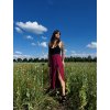 Dámské kalhoty s vysokými rozparky VIVIENNE VIOLET