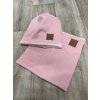 Hřejivé zimní čepice/tunely WARMKEEPER CREAMY PINK - Maminka / Děti