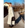 DÁMSKÝ OVERSIZE kabát Sporty LONG