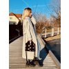 DÁMSKÝ OVERSIZE kabát Sporty LONG