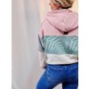 Dámská PATCHWORK Oversize Hoodie 3