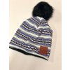 Spadlá čepice s bambulí INDIANS - Maminka / Děti