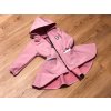 Softshell kabát s fleecem Light Pink - Holčička