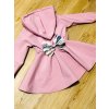 Softshell kabát s fleecem Light Pink - Holčička