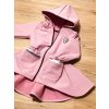 Softshell kabát s fleecem Light Pink - Holčička
