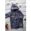 Softshell bunda s fleecem JEANS - Chlapeček