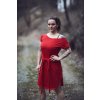 Šaty ALL IN 1 RED - Maminka