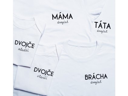 Matchy matchy set pro rodinu s dvojčaty